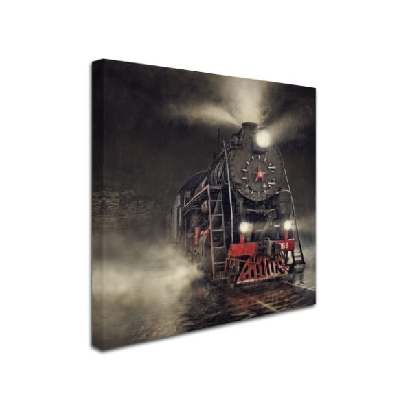 Dmitry Laudin 'Beyond Express' Canvas Art,18x18